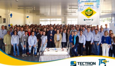 TECTRON comemora 15 anos de consolidação e desenvolvimento rumo à classe mundial